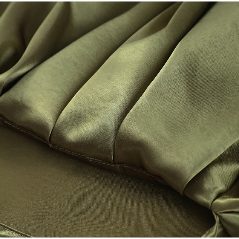 Elegant Green Suede Jacket