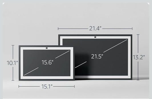 Amazon Echo Show 15 (newest model), Full HD 15.6" kitchen hub for home organization, with built-in Fire TV and Alexa