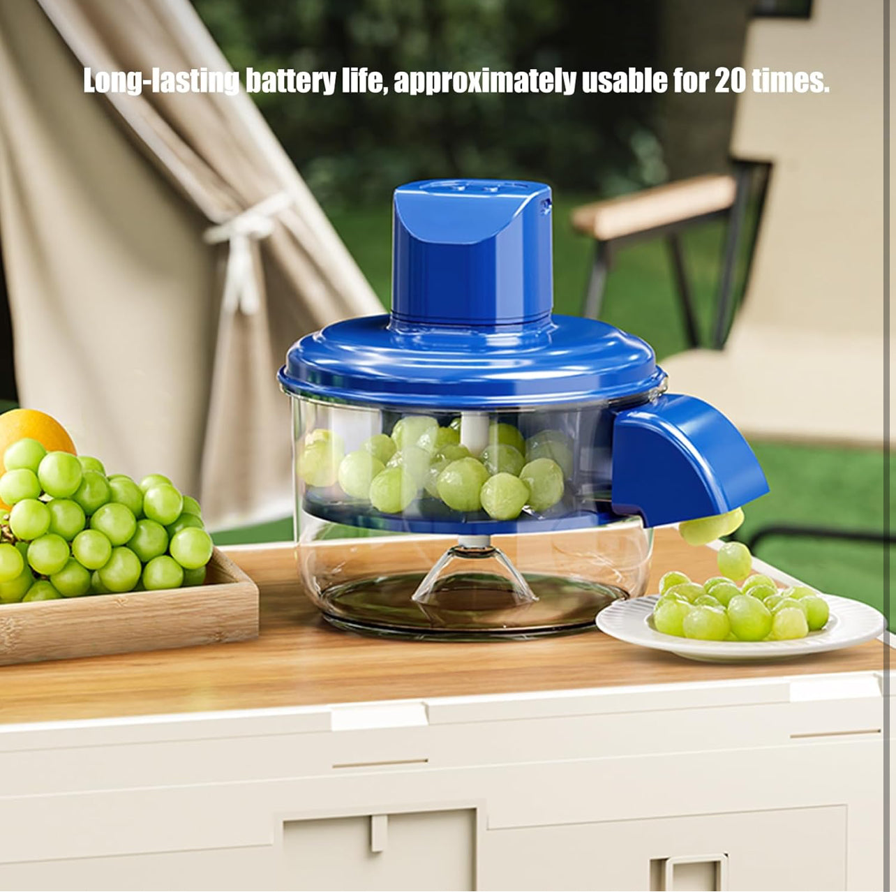 Automatic Grape Peeling Machine, Electric Garlic Peeler, Stainless Steel Grape Tool, Rechargeable Fruit Peeler, Fruit Skin Remover Tool, Electric Peeler Machine For Grapes, Garlic, Tomato