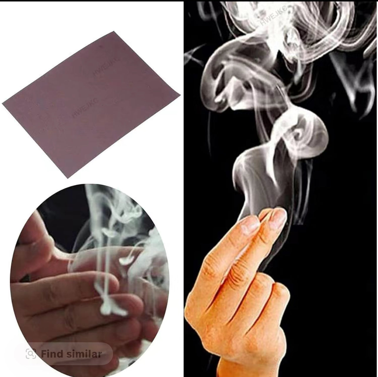 Free shipping 
10Pcs Magic Tricks Tools Ultimate Magic Kit Cool
Close Up Magic Finger Smoke Hell Smoke Stage To...