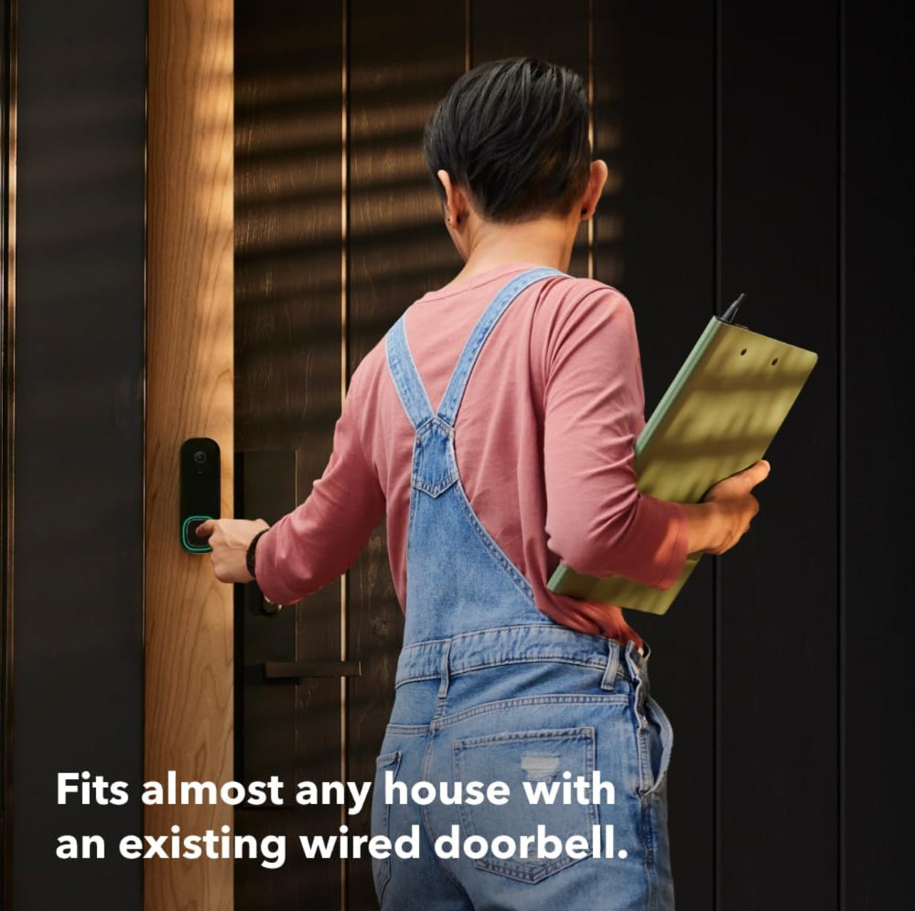 ecobee Home Security Bundle with Smart Doorbell Camera (Wired), SmartSensor for Doors and Windows, and SmartCamera with Voice Control.