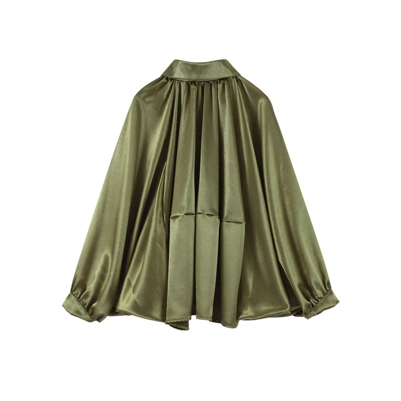 Elegant Green Suede Jacket