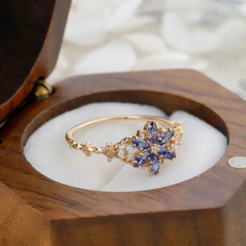 S925 Silver Plated 14K Opal Zircon Ring in Luxury StyleS925 Silver Plated 14K Opal Zircon Ring in Luxury Style